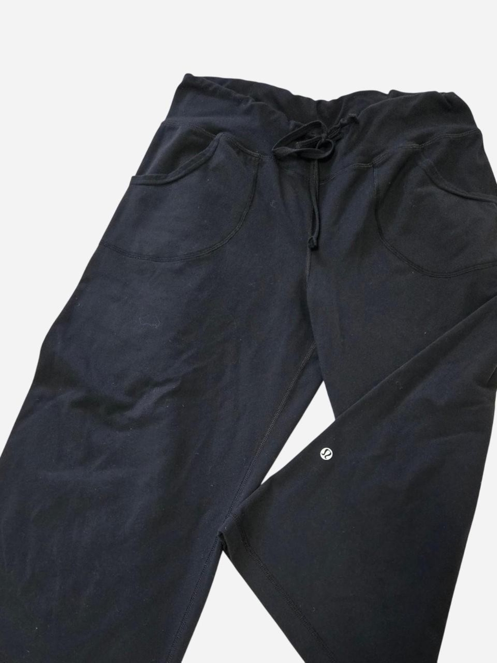 Lululemon High-Rise Cropped Wide Leg Pant 22” Sz 10 Black Women’s